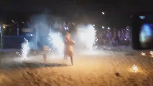Фаер шоу на купальські гуляння Лебедин смотреть онлайн