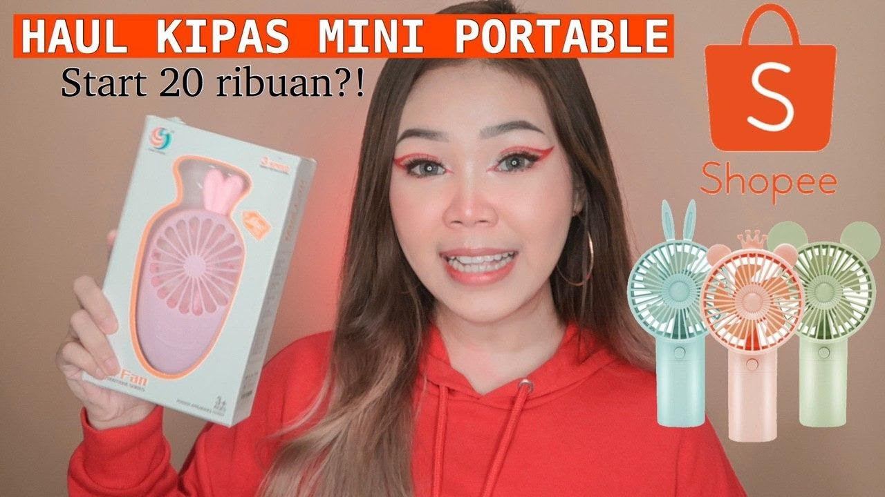 SHOPEE HAUL Kipas Mini Portable Cuma 20ribuan! смотреть онлайн