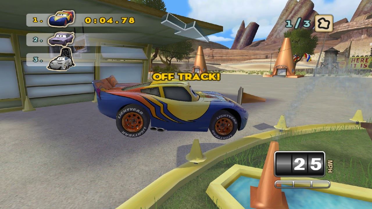 Cars Mater-National (SuperDrive) Radiator Springs Circuit (PC) смотреть онлайн
