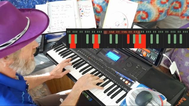 Many Chords, 3 Patterns in the Right Hand One on the left. смотреть онлайн