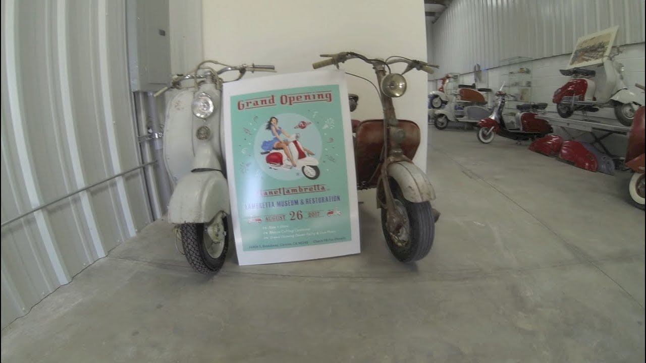 Scoot Tv (58) Planet Lambretta Museum Grand Opening • Honest™ смотреть онлайн