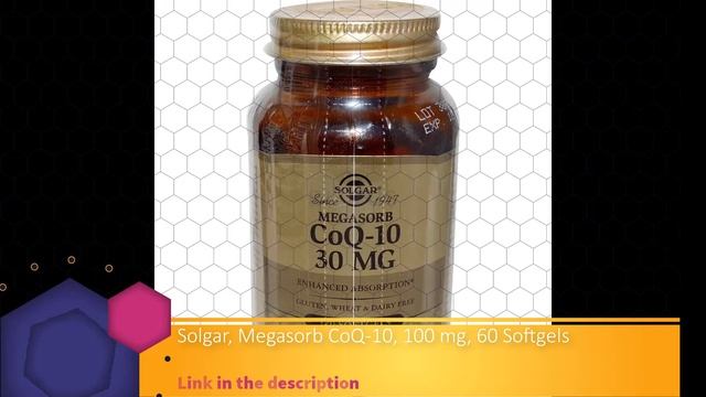 Solgar, Megasorb CoQ 10, 100 Mg, 60 Softgels