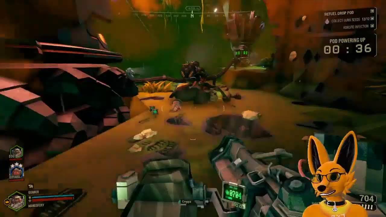 Digging Galactically Deep Furry Holes (Deep Rock Galactic) смотреть онлайн