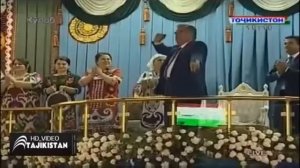 Раксхои призидент .Эмомали Рахмон.