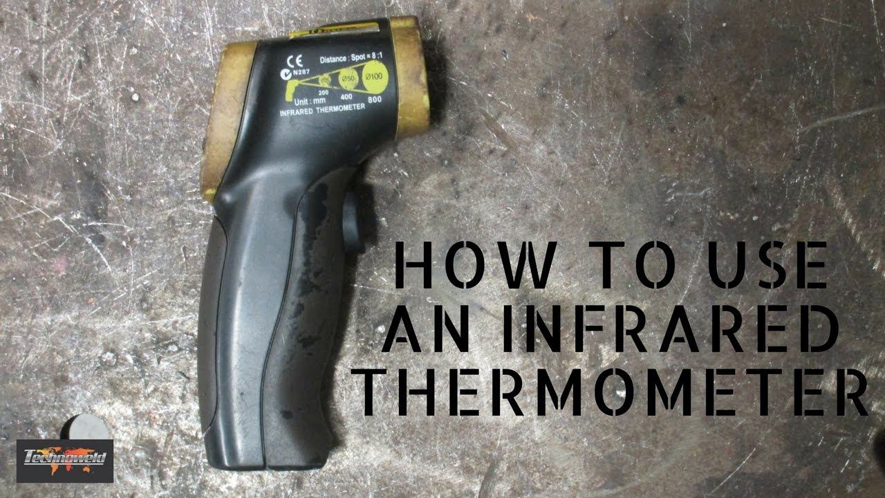 Welding preheat measurement - How to use An Infrared thermometer смотреть онлайн