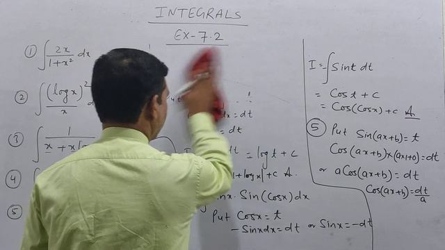 integration,math class 12 th, ncert solution ex -7.2,Q.N-1 -8, смотреть онлайн