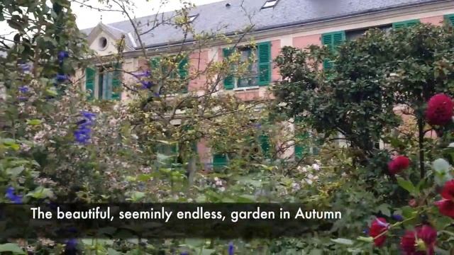 Monet's House and Garden in Autumn смотреть онлайн