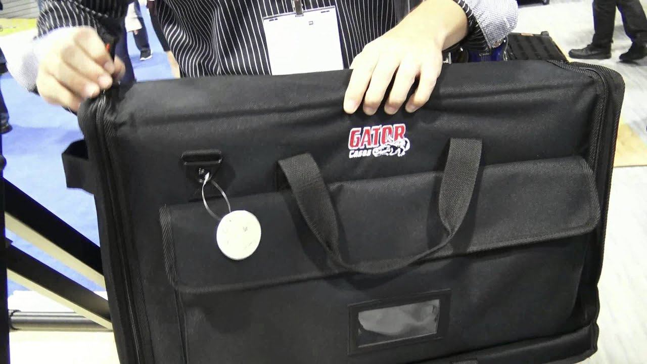Gator LCD Tote Soft Shell Case For LED TV Monitors At Namm 2016 смотреть онлайн
