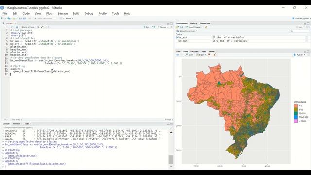 Choropleth maps with geom_sf() | Professional dataviz with ggplot2 | R смотреть онлайн