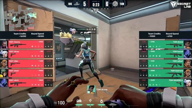 100 vs TSM - Map 1 | VALORANT First Strike North American Finals (2020) смотреть онлайн