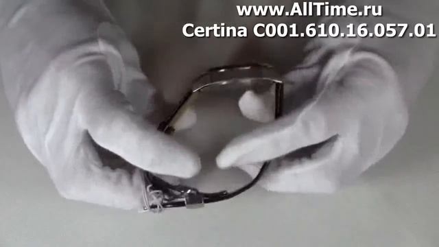 Мужские наручные швейцарские часы Certina C001.610.16.057.01 смотреть онлайн