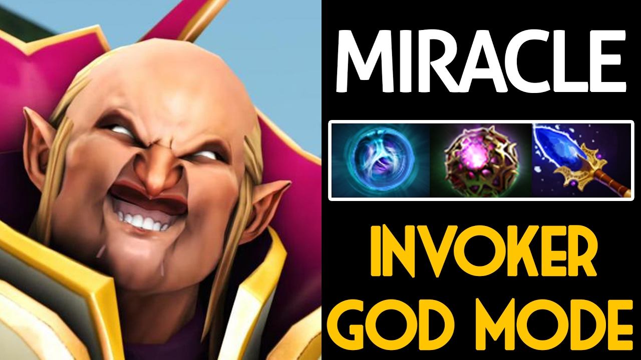 Miracle- DOTA 2 [Invoker] Incredible God Mode смотреть онлайн