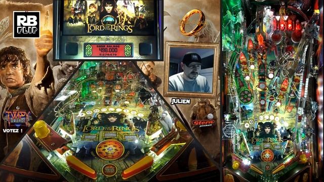 Flipper Lord of the Rings Stern Pinball règles et présentation смотреть онлайн