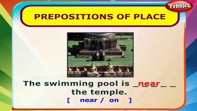 Preposition of Place | English Grammar Exercises For Kids | English Grammar For Children смотреть онлайн