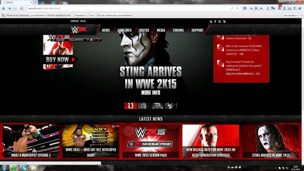 официальный сайт WWE2K смотреть онлайн