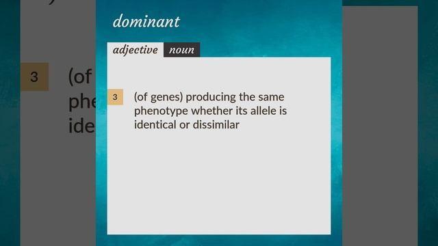 Dominant | meaning of Dominant смотреть онлайн
