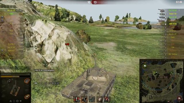 T54E1 Медали Колобанова, Рэдли Уолтерса воин Знак класности мастер 5640 урона смотреть онлайн