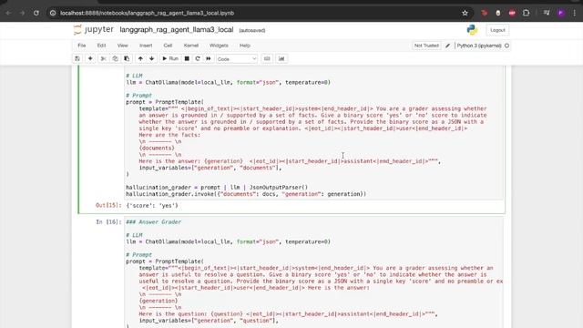 Local RAG agent with LLaMA3 and Langchain смотреть онлайн