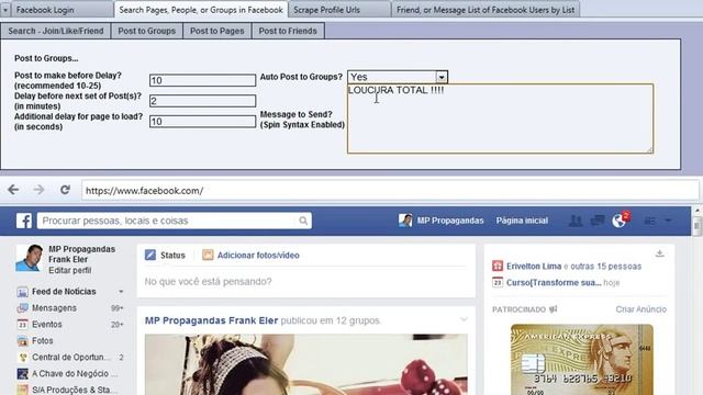 POSTADOR AUTOMÁTICO DE GRUPOS DE FACEBOOK AMF смотреть онлайн