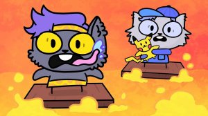 ПОЛ ЭТО ЛАВА - Челлендж (Анимация).mp4