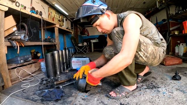 Ремонт гидроцилиндра на подъем кузова ЗиЛ-130 ММЗ-554 Самосвал Колхозник. Д-245 Турбо-Дизель