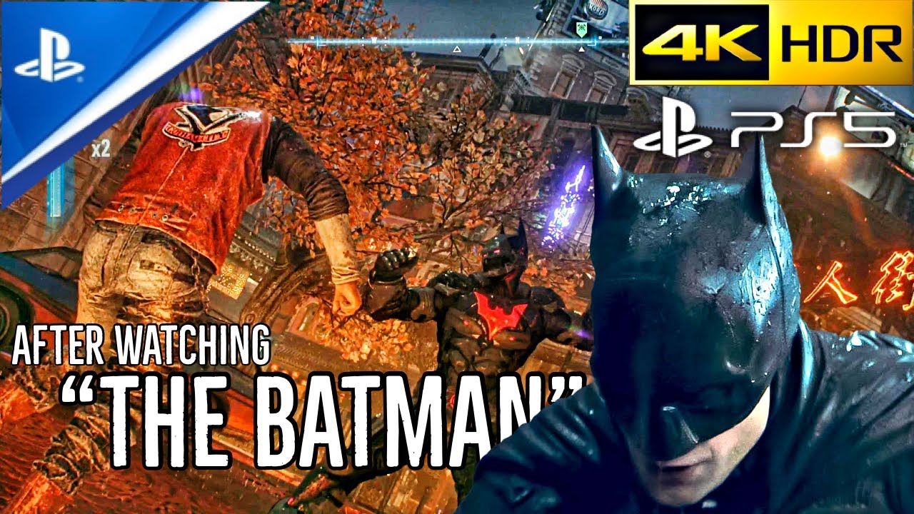 (PS5) How I play Arkham knight After watching “The Batman” | Robert Pattinson style 4K HDR gameplay смотреть онлайн