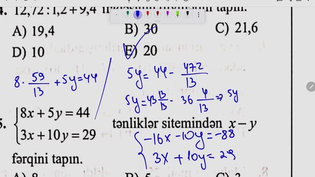 MHM 9-cu sinif buraxılış sınaq toplusu ÜSİ 2 / 9 buraxılış sınaq смотреть онлайн