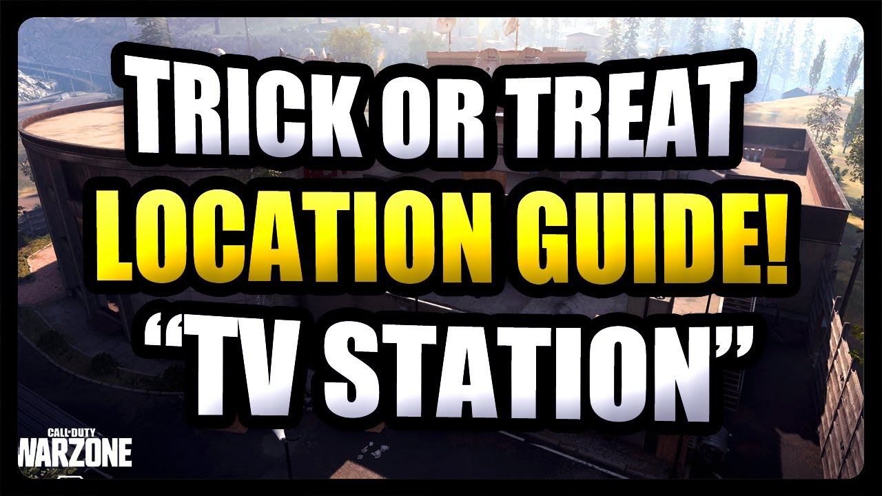 WARZONE "TV STATION" TRICK OR TREAT REWARD LOCATION! HOW TO FIND HALLOWEEN LOOT AT TV STATION! смотреть онлайн