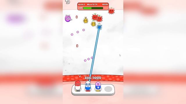 ЭВОЛЮЦИЯ БИТВЫ С ВИРУСАМИ #1 ! Pill Fortress смотреть онлайн