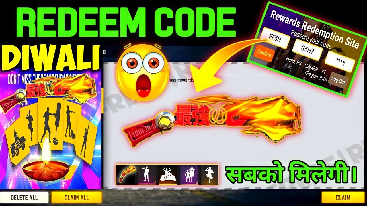 free fire m1887 redeem code today | ff new event | ff rewards redeem code today | смотреть онлайн