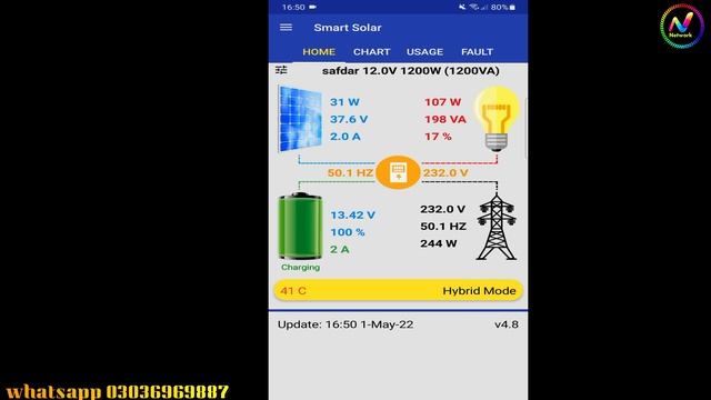 How To Online Inverex 1.2 Kw Solar Inverters With Wifi module setup and setting смотреть онлайн