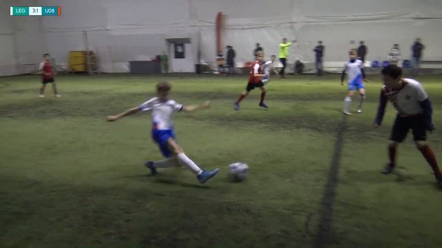 AFL19. Kids 2008. Winter Cup. Division B. Day 2. Legion 2008 - Unitra 2008. смотреть онлайн