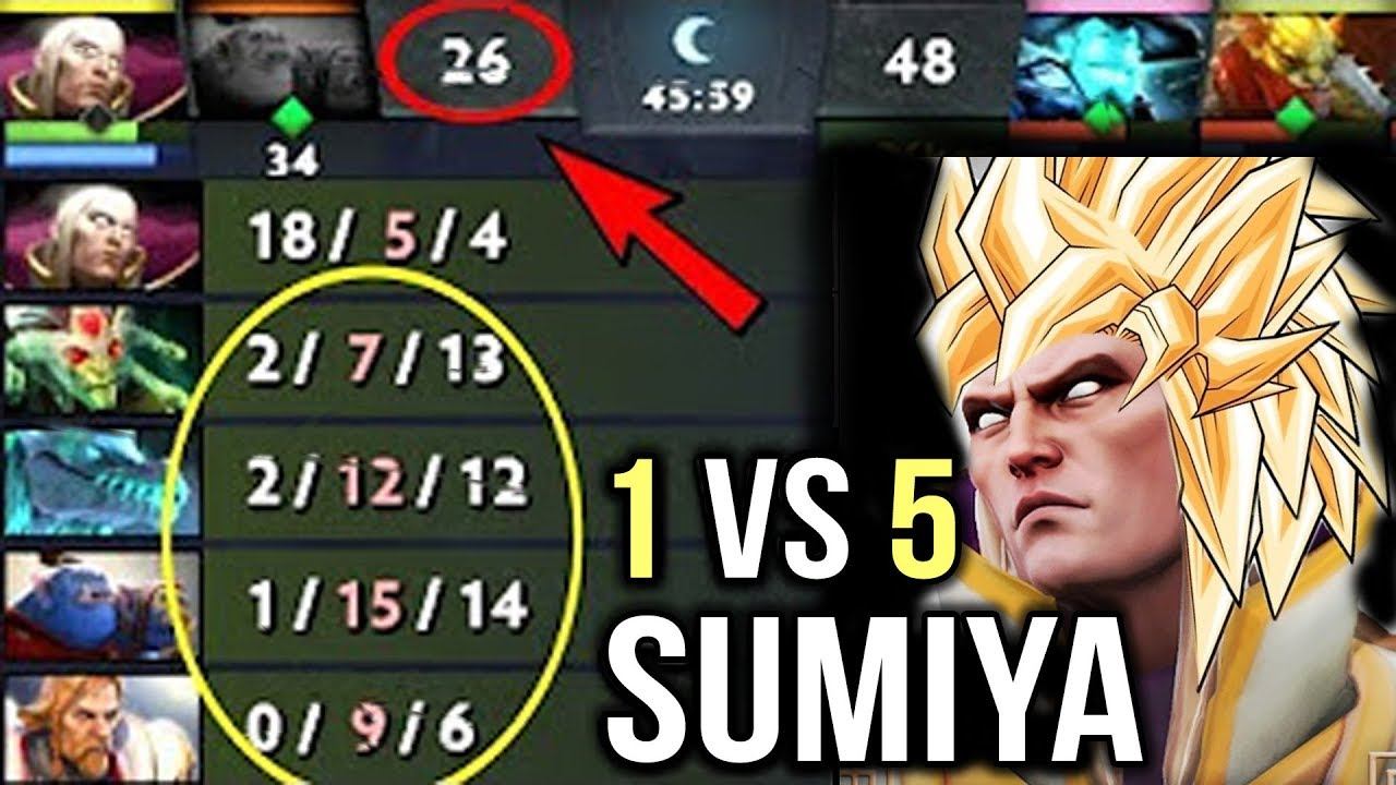 SumiYa Best Invoker Gameplay OMG Combo Tryhard Comeback WTF Dota 2 смотреть онлайн