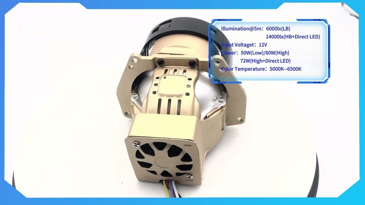 BI LED projector lens laser L62 Biliten смотреть онлайн