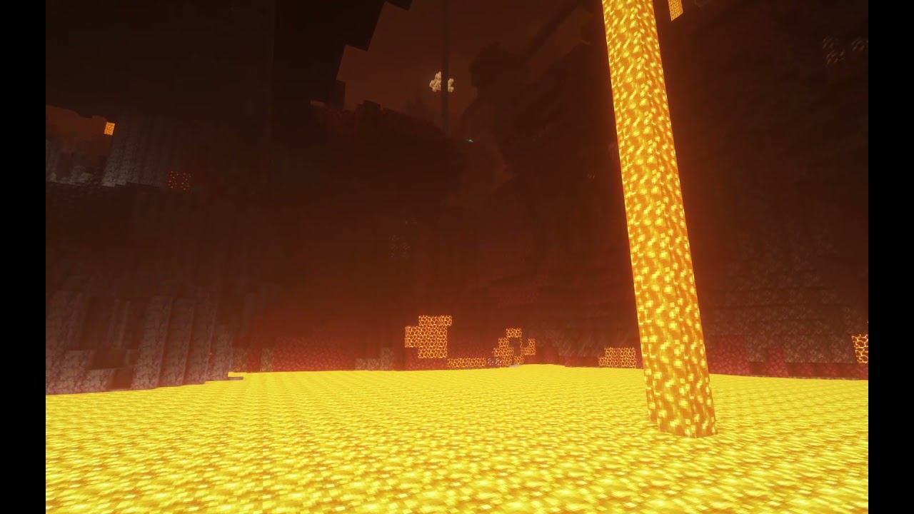 Riding In The Nether With Shaders