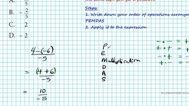 Accuplacer Elementary Algebra Part II #6 10 mathgotserved смотреть онлайн