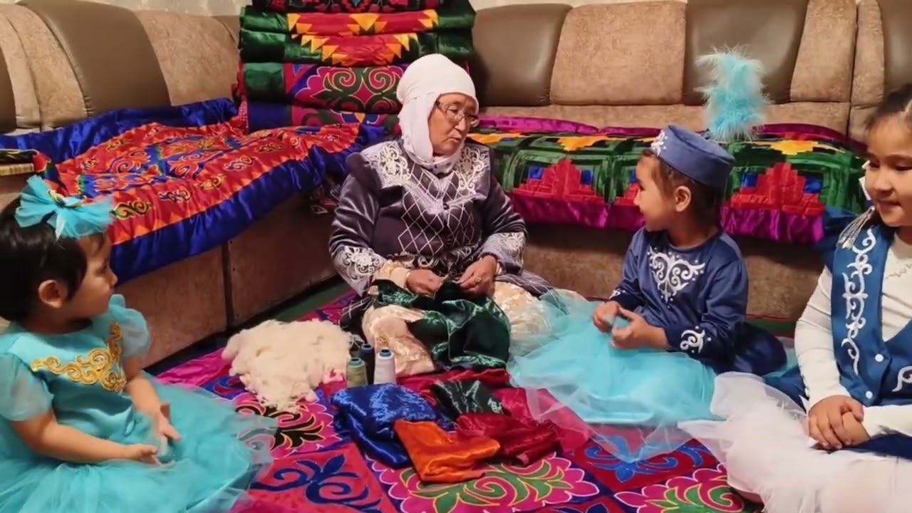 Басши ауылы Бүлдіршін б/б Серік Амина "Әжем анам және мен байқау" смотреть онлайн