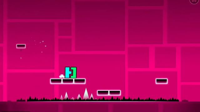 прохожу второй уровень в Geometry dash смотреть онлайн
