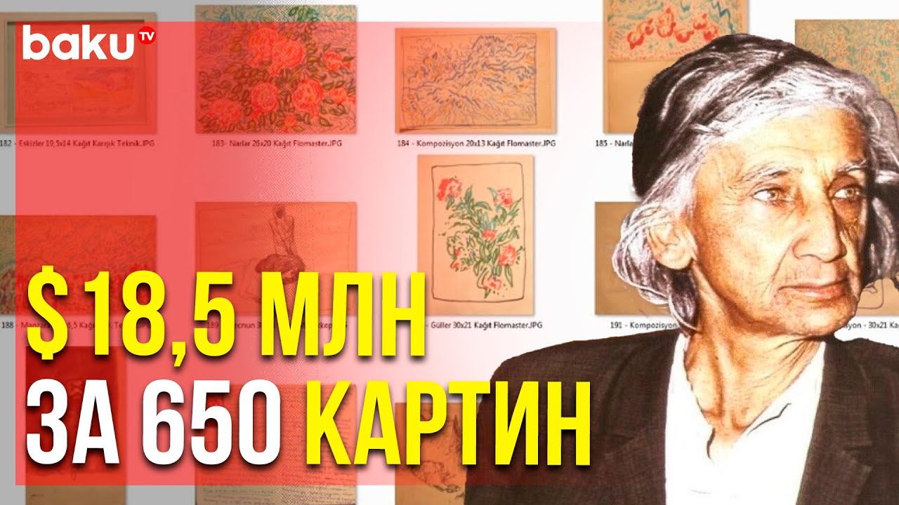 Картины Саттара Бахлулзаде Продаются на eBay | Baku TV | RU смотреть онлайн