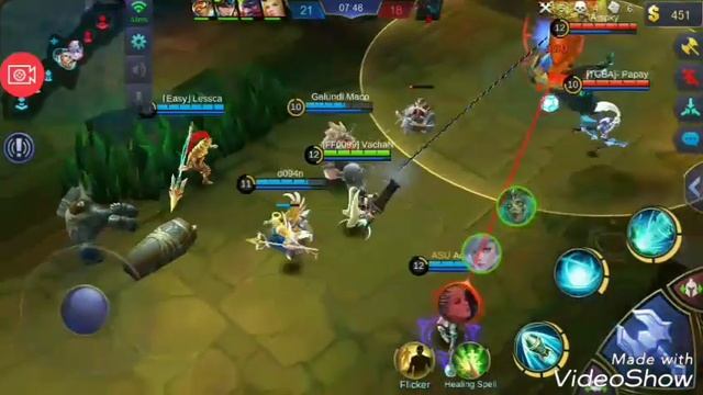 Zenfone 4 Max Pro Gaming test || MOBILE LEGENDS || смотреть онлайн