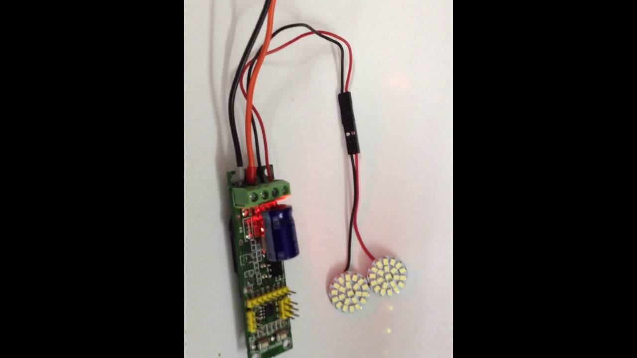 DELAY POWER ON SWITH WITH DC SOLID STATE RELAY смотреть онлайн