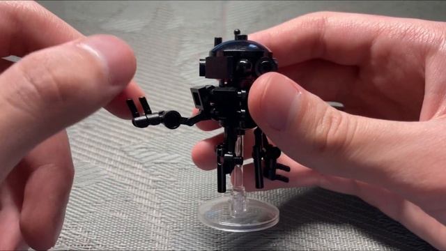 Имперский Дроид-Гадюка! | Lego Star Wars Imperial Probe Droid MOC! смотреть онлайн