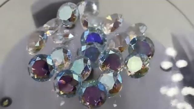 Кубический цирконий,качество 5А Цвет AB смотреть онлайн