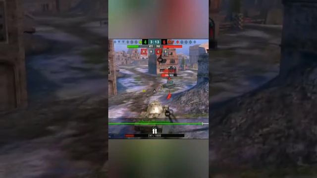 Wot Blitz КВ 3 Против 4 танка, взорвал блица смотреть онлайн
