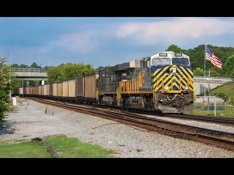 Evening Trains at Austell, GA on 8/4/16, Pt. 3/4: CitiRail, GP60's, Amtrak, and More смотреть онлайн