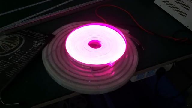 Lampu led strip neon fleksible dc 12-24v смотреть онлайн