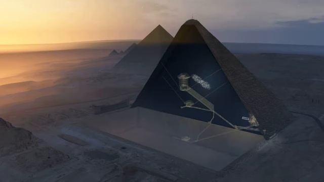 Cosmic rays reveal mysterious void in Egypt's Great Pyramid смотреть онлайн