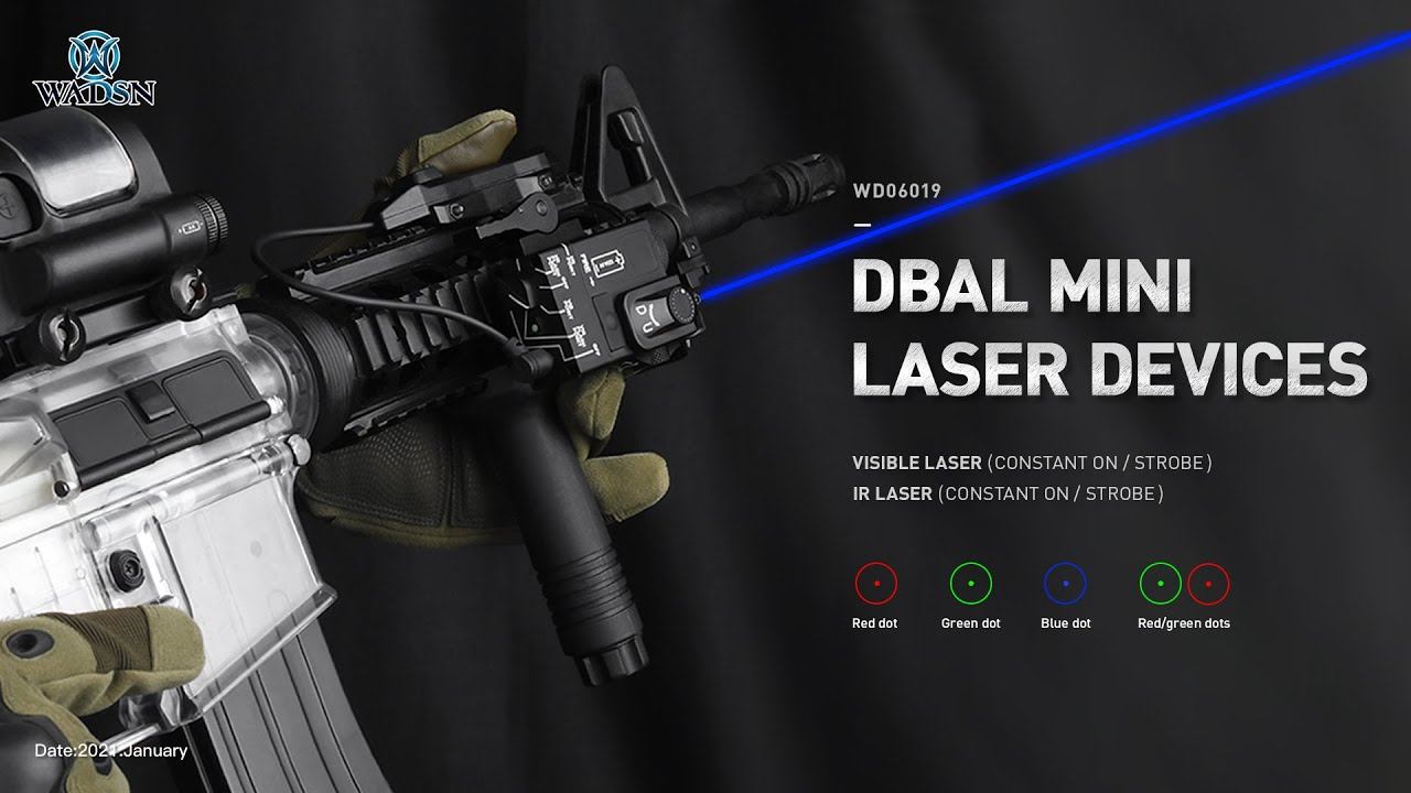 【WADSN TACTICAL】New Products！！DBAL-MINI LASER-DEVICES смотреть онлайн