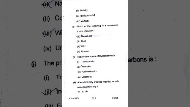 BBMKU B.Sc. Zoology (Hons.) Core-2 Question Paper смотреть онлайн