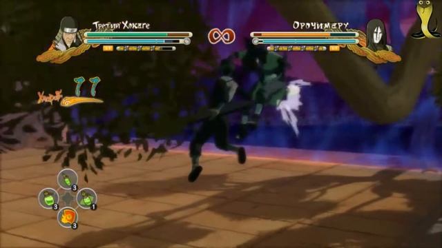 Let's play "Naruto Storm 3" #3 Разрушение Конохи смотреть онлайн